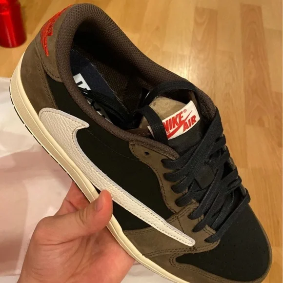 Nike Air Jordan 1 Low OG SP in Brown and Black